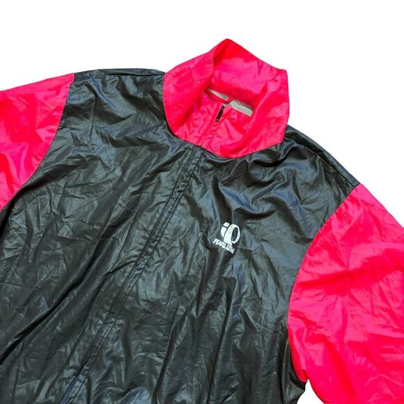 VTG PEARL IZUMI Lightweight Cycling Packable Windbreaker Jacket Colorblock SZ XL - Picture 2 of 13